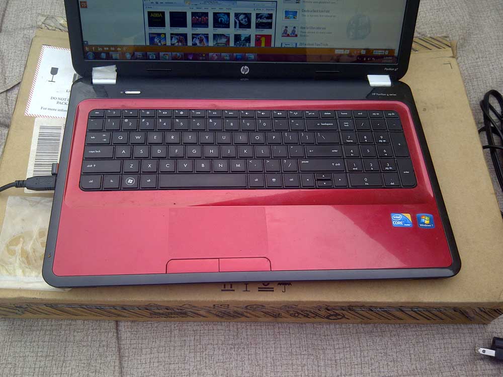 Customized Red 17" HP Pavilion G7 Notebook PC [the Beast!] With Starcomms  Izap - Technology Market - Nigeria