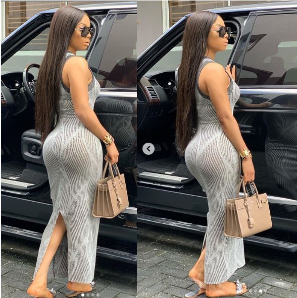 Toke Makinwa Flaunts Her Curvy Backside In New Stunning Photos Celebrities Nigeria