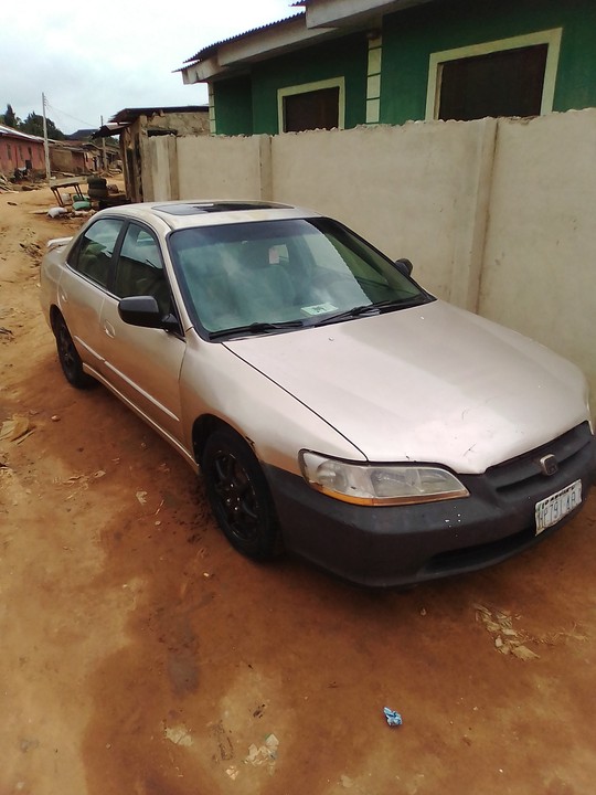 Registered Honda Accord 1999 With New V6 Engine @290k - Autos - Nigeria