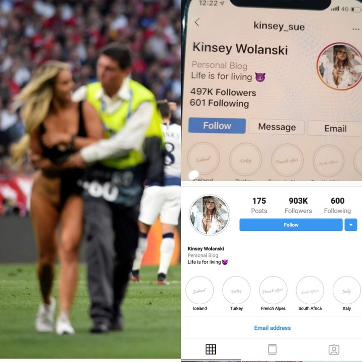 Kinsey Wolanski Released By Police After Champions League Final Invasion -  Sports - Nigeria