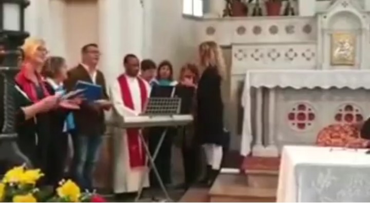 Nigerian Priest In Switzerland Burst Into Tears As Choir Sing An Igbo Song  - Religion - Nigeria