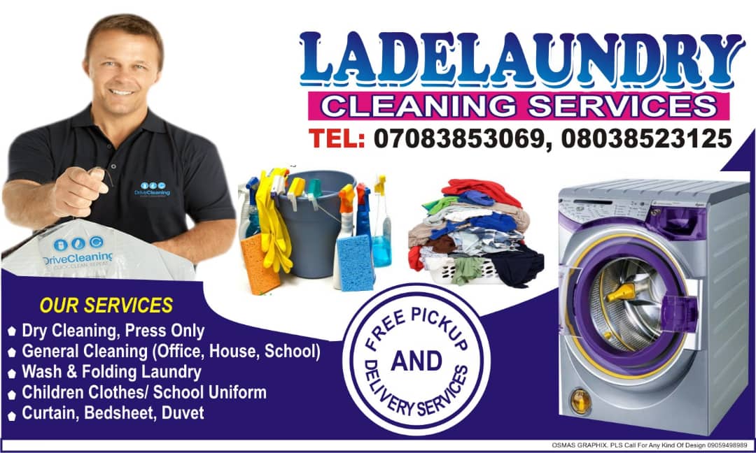 Laundry And Dry Cleaning Services Jobs Vacancies Nigeria