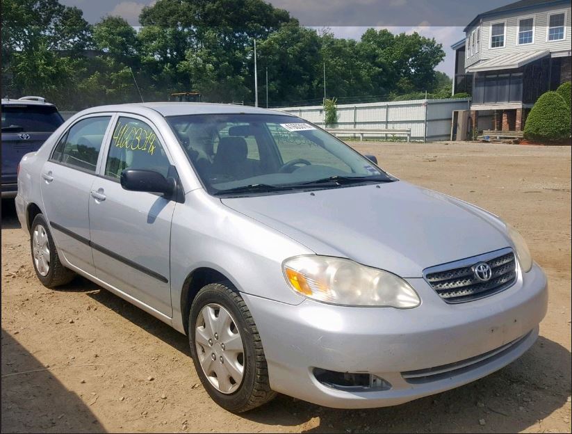 Toyota corolla 2008 робот