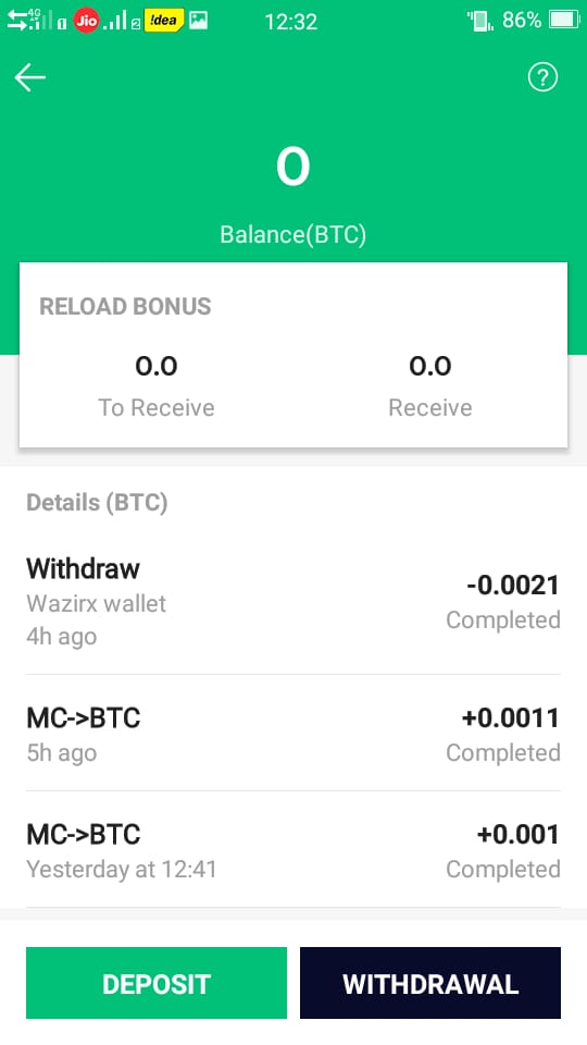 free btc app payment proof