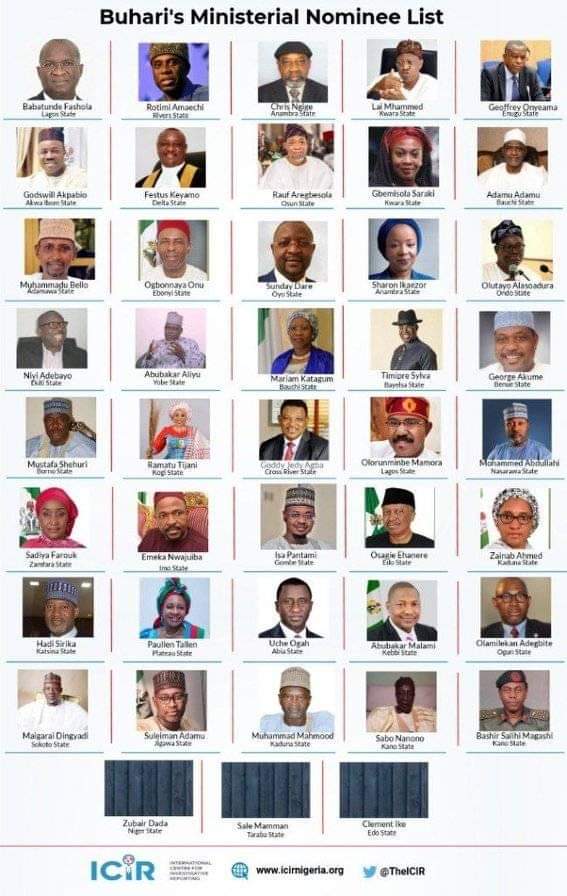 BREAKING Senate Confirms All 43 Ministerial Nominees Politics Nigeria